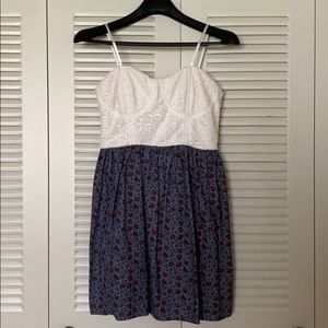 City Triangles Strapless Dress